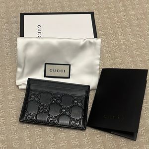 SOLD Authentic Gucci Card Holder
